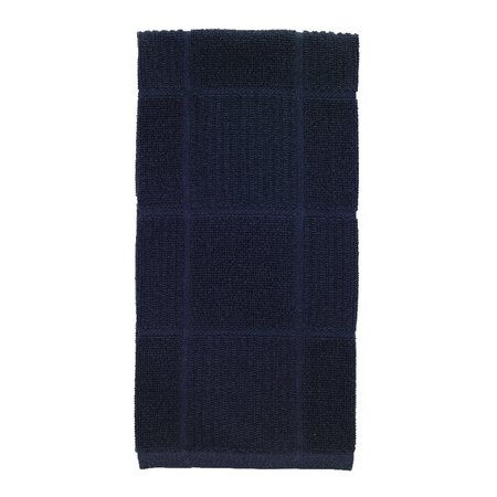 T-FAL Charcoal Cotton Checked Parquet Kitchen Towel 10953